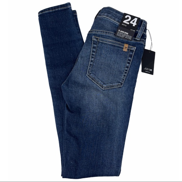 JOES JEANS Flawless Jeans Icon Midrise Skinny Indigo NWT - Picture 4 of 8